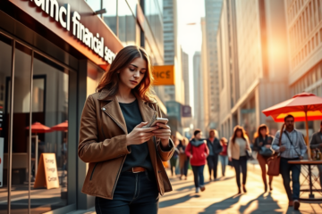 A person looking at a laptop, considering quick loan options for immediate financial help.