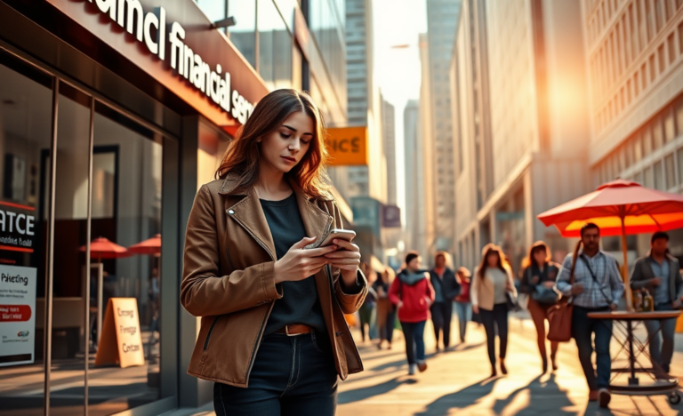 A person looking at a laptop, considering quick loan options for immediate financial help.