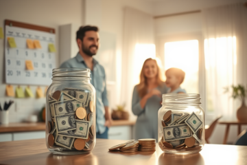 A visual representation of financial security, showcasing savings for unexpected expenses.