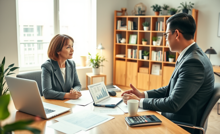 A person reviewing financial documents for debt management.