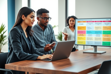 A person looking at financial documents related to credit without a guarantor.