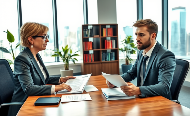 A person reviewing loan documentation with special conditions.