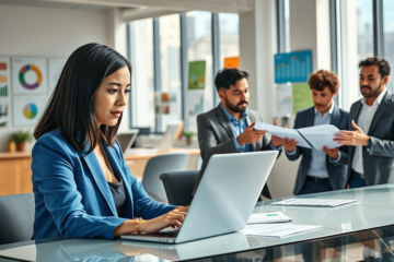 A person applying for a quick loan online.