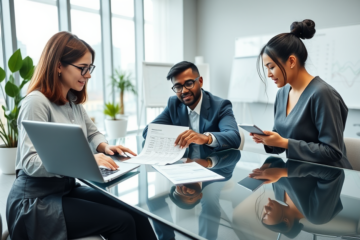 A person checking their loan limit on a calculator to determine borrowing capacity.