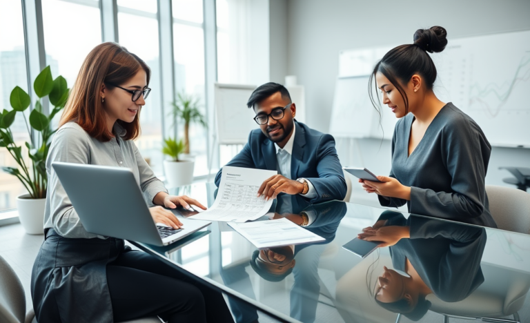 A person checking their loan limit on a calculator to determine borrowing capacity.